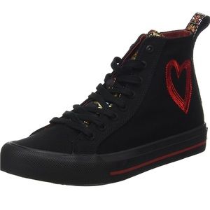 Desigual High-top sneakers embroidered